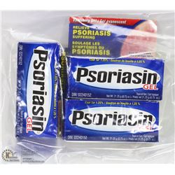 LOT OF 3 PSORIASIN GEL