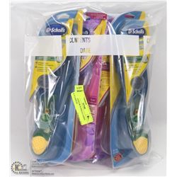 6 ASSORTED DR SCHOLLS LADIES 6-10 INSOLES