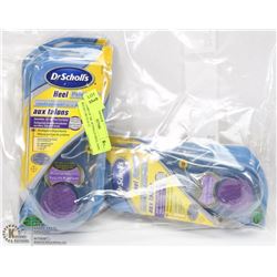 3 PAIRS OF DR. SCHOLLS HEEL PAIN RELIEF MENS 8-12