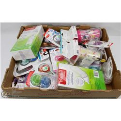 X-LARGE FLAT OF PLAYTEX & NUK BABY ITEMS INCL