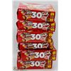Image 1 : 6 BOXES OF 30 BITE SIZE CHOCOLATE BARS