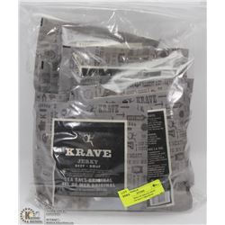X-LARGE BAG OF KRAVE BEEF JERKY -SEA SALT ORIGINAL