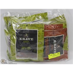 X-LARGE BAG OF ASSORTED KRAVE JERKY