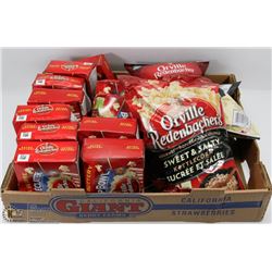 X-LARGE FLAT OF ORVILLE REDENBACHERS MICROWAVE