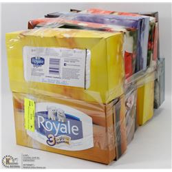 10 BOXES OF ROYALE TISSUE PAPER