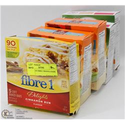 5 BOXES OF ASSORTED GRANOLA BARS