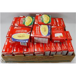X-LARGE FLAT OF ASSORTED LIPTON SOUPS
