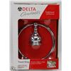 Image 1 : DELTA TOWEL RING CHROME FINISH