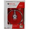 Image 1 : DELTA TOWEL RING CHROME FINISH