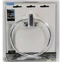 TAYMOR TOWEL RING CHROME FINISH