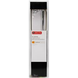 DELTA 18" TOWEL BAR CHROME FINISH