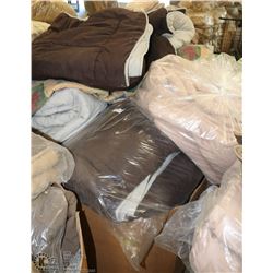 PALLET OF CAMP CLOSURE BEDDING