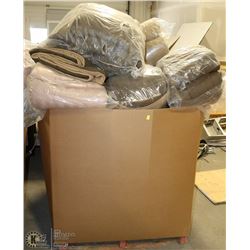 PALLET OF CAMP CLOSURE BEDDING