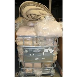PALLET OF CAMP CLOSURE BEDDING