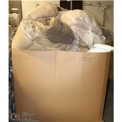 PALLET OF CAMP CLOSURE BEDDING