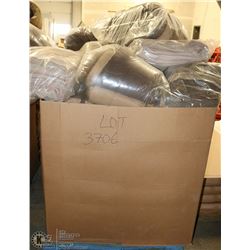 PALLET OF CAMP CLOSURE BEDDING