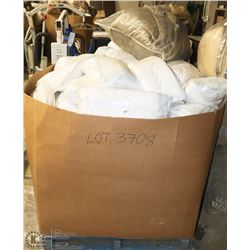 PALLET OF CAMP CLOSURE BEDDING