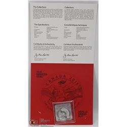 2015 CANADA $20 FINE SILVER COIN FIFA WOMEN'S