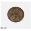 Image 1 : 1918 ENGLISH LARGE PENNY