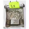 Image 2 : GERMAN VINTAGE BELT BUCKLE TOTENKOPF, SS MARKED