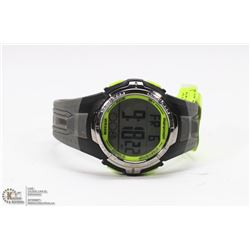 MARATHON BLACK/GREY W/ GREEN ACCENTS DIGITAL WATCH
