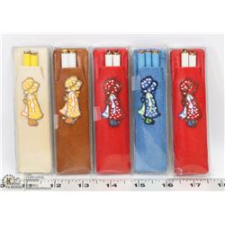 VINTAGE HOLLY HOBBY PEN SETS IN ALL COLORS
