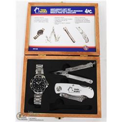3PC TOOLWORX GENTLEMENS GIFT SET, INCLUDES