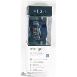 FITBIT CHARGE HR SIZE SMALL BLUE WITH DONGLE AND