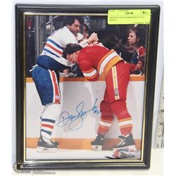 SIGNED DAVE SEMENKO 8" X 10" PHOTO