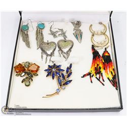 ESTATE JEWELLERY RHINESTONES AND MORE