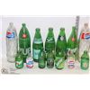 Image 2 : FLAT OF VINTAGE BOTTLES INCLUDING PEPSI, SPRITE,