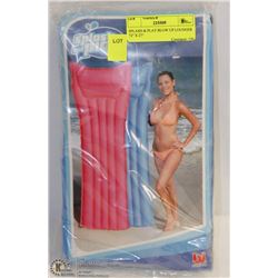 SPLASH & PLAY BLOW UP LOUNGER 72" X 27"