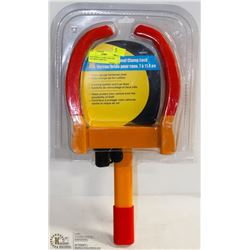 NEW WHEEL CLAMP LOCK FOR SECURING VEHICLES