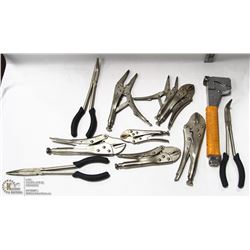 ESTATE LOT OF 7 MASTERCRAFT ADJUSTABLE WRENCHES