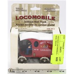 VINTAGE LOCOMOBILE ANTIQUE MAIL TRUCK