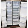 Image 3 : GE STAINLESS STEEL FRENCH DOOR REFRIGERATOR WITH