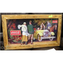 VINTAGE COCA COLA AD 22X39.