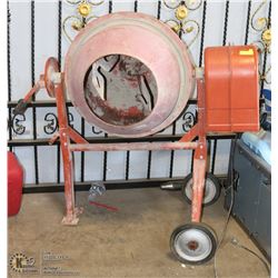 CEMENT/STUCCO MIXER 3 1/2 CUBIC FEET CAPACITY