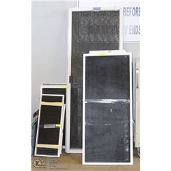 LARGE LOT OF ASSORTED SCREENS