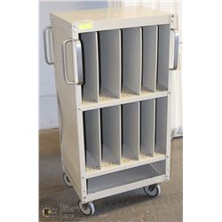 SERVICE CART 24" X 18" X 48".