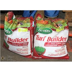 2 BAGS OF SCOTTS TURF BUILDER FERTILIZER