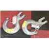 Image 1 : PAIR OF GR100 HEAVY DUTY CHAIN HOOKS