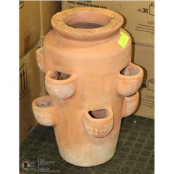 TERRA COTTA STRAWBERRY PLANTER