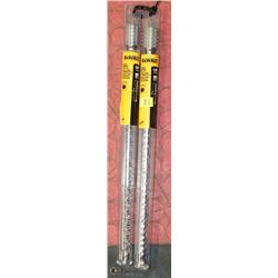 PAIR OF DEWALT 1/2" X 16" ROTARY HAMMER DRILL BITS