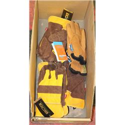 BOX OF HEAVY DUTY WORK GLOVES