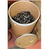 Image 1 : BARREL WITH 3/4"X100' HEAVY DUTY CHAIN