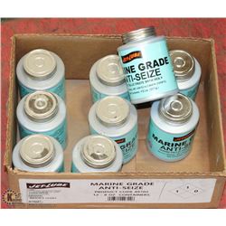 BOX WITH 9 BOTTLES MARINE GRADE ANTI SEIZE