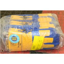 PACK OF 12 HEAVY DUTY WORK GLOVES