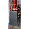 LOT OF 2 TWO WHEEL FURNITURE DOLLIES-NO AIR