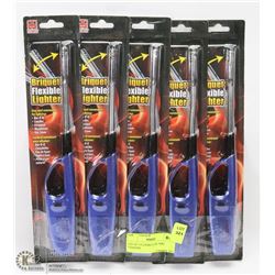 LOT OF 5 FLEXIBLE GAS  BBQ LIGHTERS